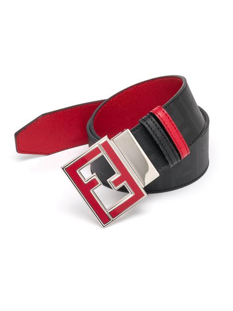 mens red fendi belt|Fendi belt pandabuy.